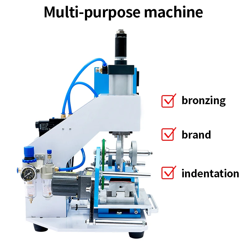 518-A Pneumatische Heiße Stanzen Maschine Visitenkarte Logo Stanzen Maschine Heißer Stanzen Farbe Geprägte Leder Papier Heißer Stanzen