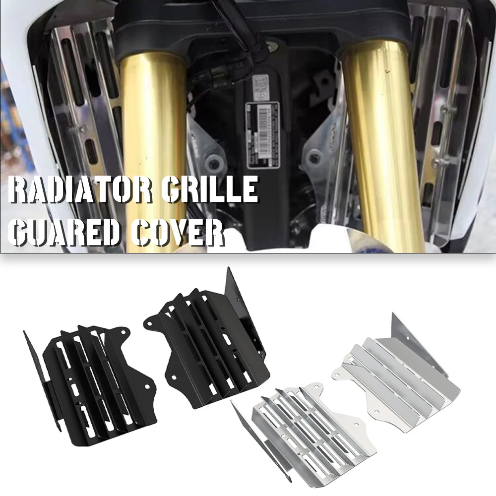 

Motorcycle For Honda CRF1000L Africa Twin Adventure Sport 2016 2017 2018 2019 Radiator Grille Guard Cooler Cover Protection Part