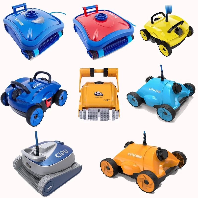 Swimming Pool Cleaner Long Battery Life Extended Runtime APP & Remote Control 25 Meters Cable