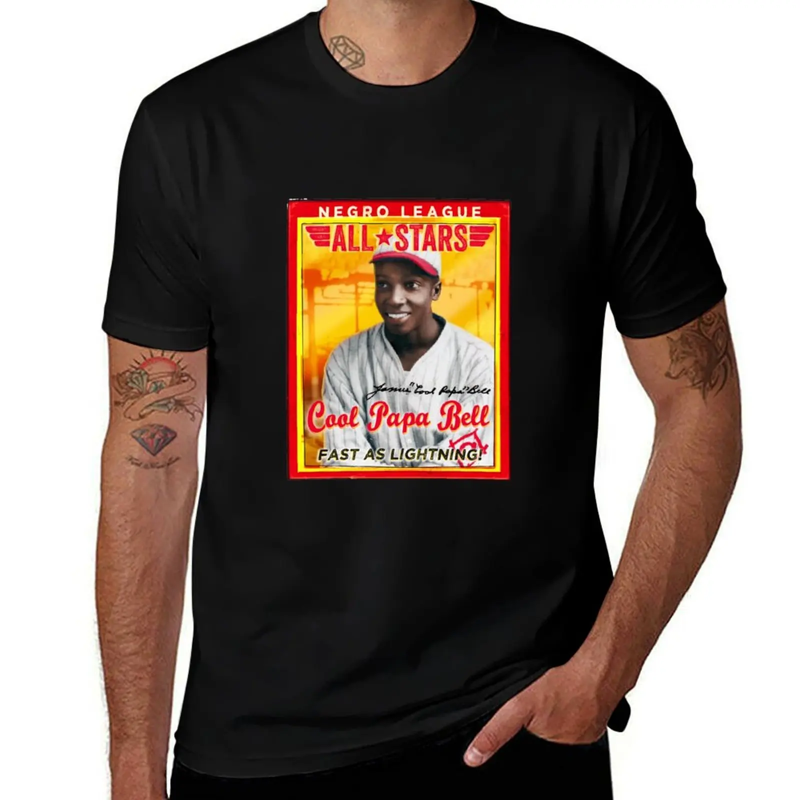 Cool Papa Bell T-Shirt Dry Fit Athletic Short Sleeve Shirt