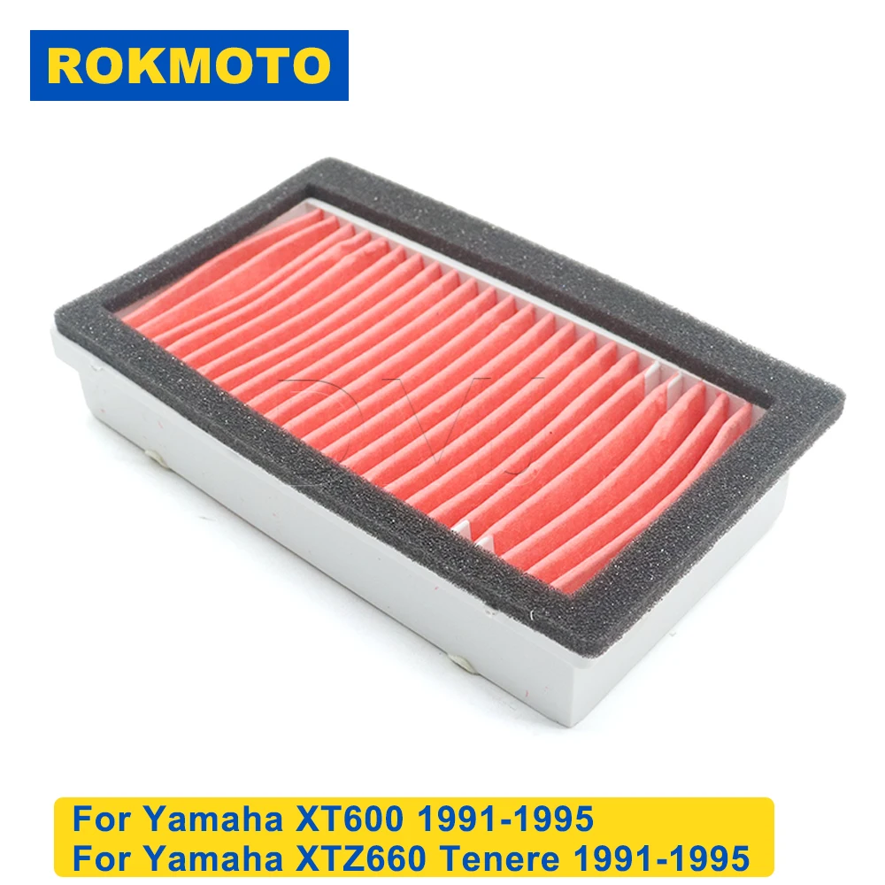 For Yamaha XT600 1991-1995 XTZ660 Tenere 1991-1995 Motorcycle Accessories Air Filter Engine Intake Cleaner XT 600 XTZ 660