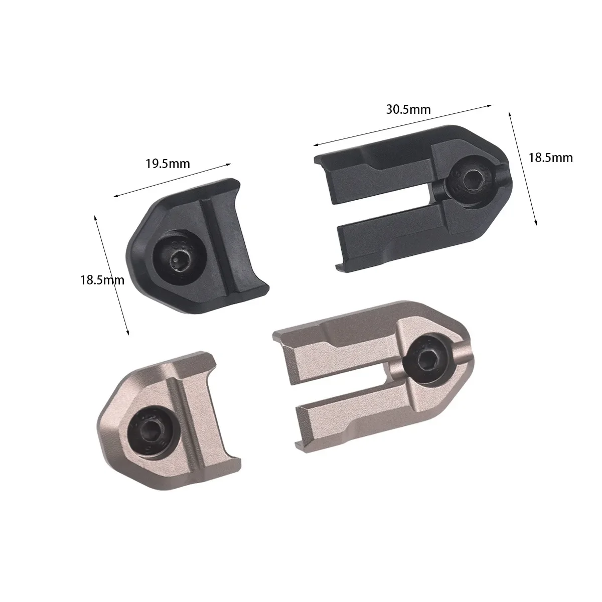 Lampe de poche tactique M600 M300 Scout, bande à distance, interrupteur à pression, Mlok Keymod, plaques de montage sur Rail de 20mm, accessoires pour pistolet jouet