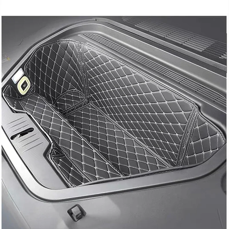 For Ford Mustang Mach-E 2021 2022 Front Trunk Mat Front Full Pad Cargo Liner Area Protective Cover Anti-Dirt Pad Car Accessories