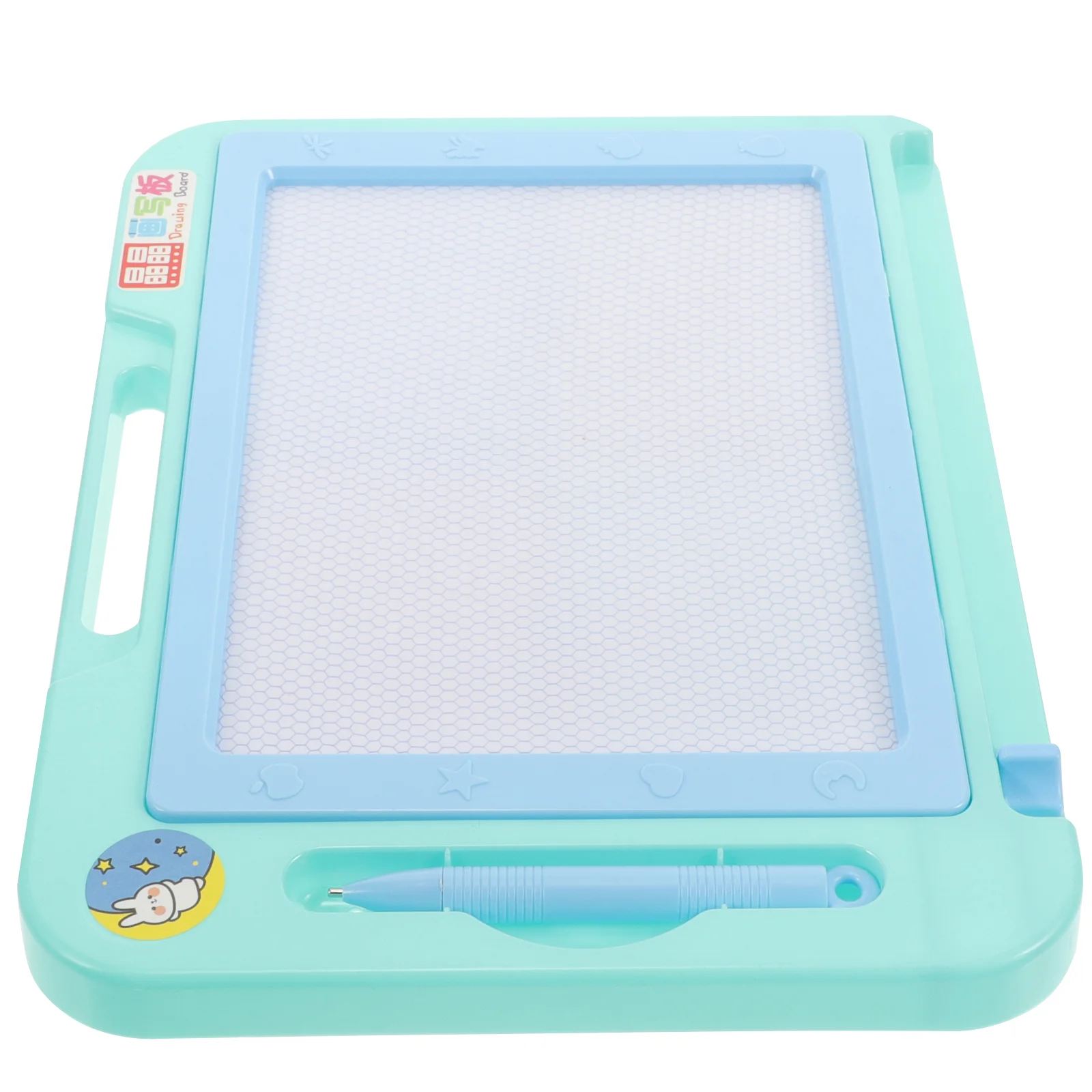 Portable Small Magnetic Table Erasable Drawing Boards Educational Writing Board for Children Kids (Random Color)