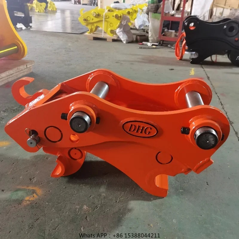 DHG Mini Excavator Quick Hitch Hydraulic Excavator Attachment Quick Coupler For 1-4T Excavator