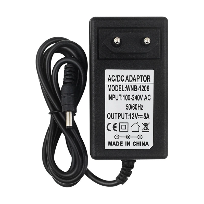 For Banana Pi R4 Power Supply 12V 5A DC Power Adapter 100-240V Input Charger For BPI R4 Development Board