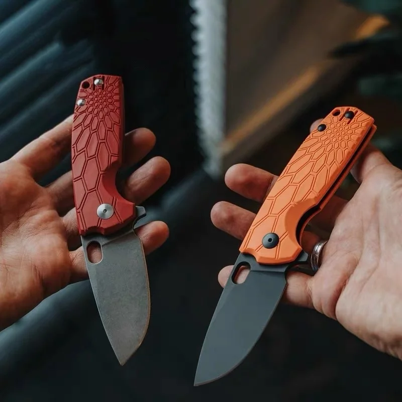 

604- Multi-color Small Folding Knife, Holiday gift EDC Personalized Pocket knife, Portable mini knife, sharp fruit slicing knife