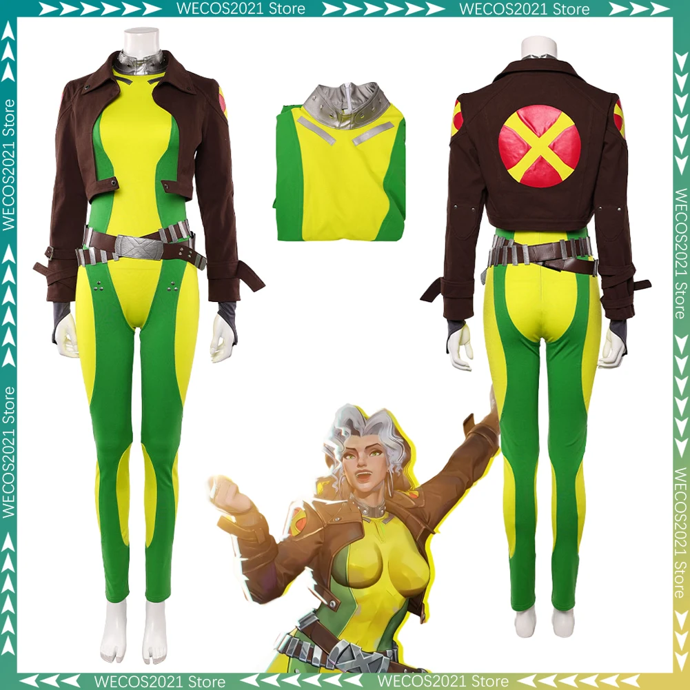 

Маскировочная игра Rivals Rogue, одежда для косплея, женский костюм на Хэллоуин, для взрослых, для женщин, ролевые игры, нарядное платье, праздничная ткань