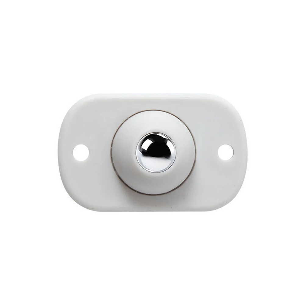 ล้อเหล็กหมุนได้ 360 องศา รับน้ำหนักได้ 12 ชิ้น สำหรับเฟอร์นิเจอร์ ถังขยะ ล้อหมุนอเนกประสงค์แบบติดกาว