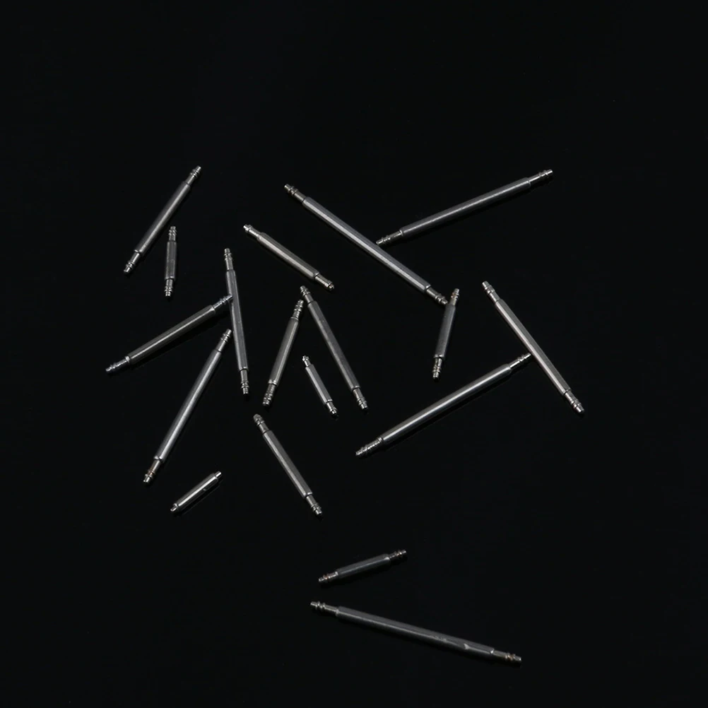 

360pcs Stainless Spring Stainless Steel Spring Bar Bars Watch Pins 18 Sizes Repair Tool Durable Metal Straps Silver Color
