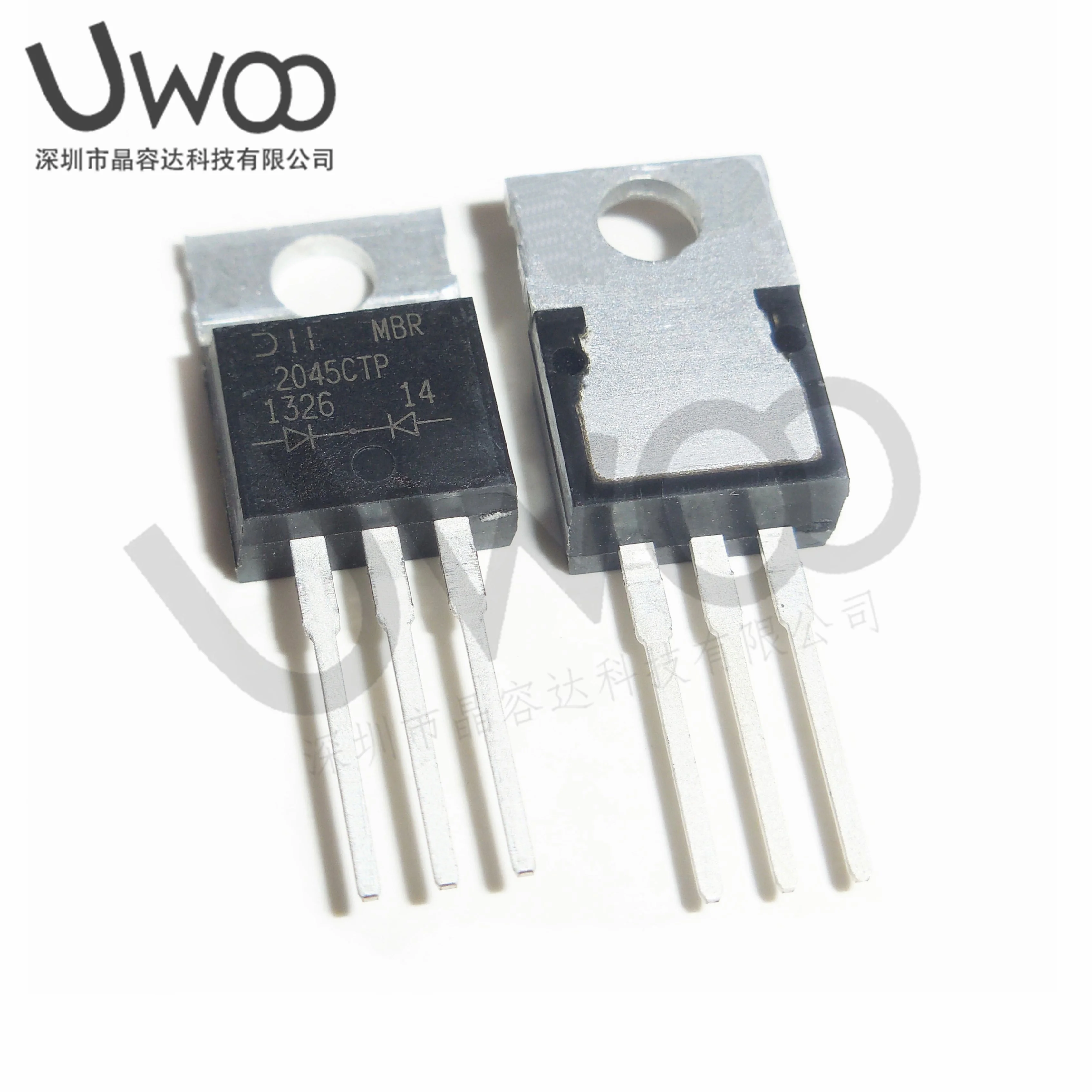 MBR20100CTP TO-220 MBR10150CT MBR2045CTP TO-220, 5 PCes pelo lote