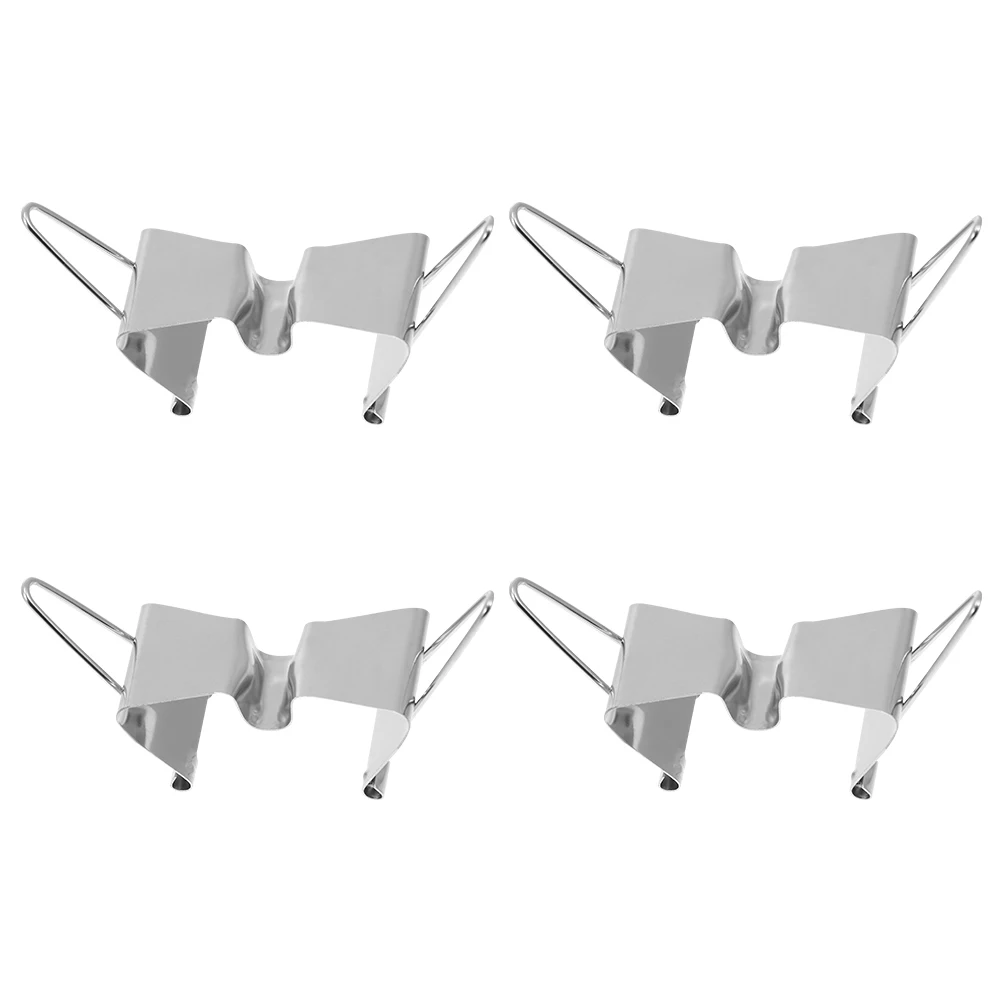 

4 Pcs Canvas Clip Painting Carrier Clips Heavy Duty Clamps Picture Frame Bracket