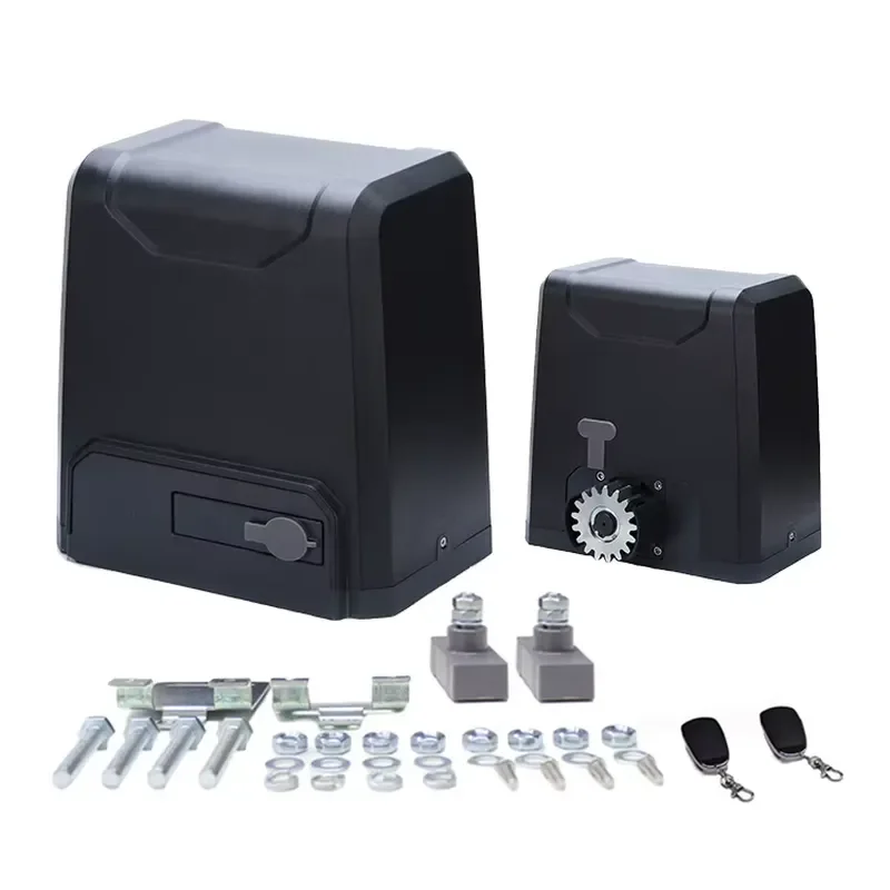 Modern Home Security Aluminum Automatic Door Opener Wireless Sliding Gate with Adjustable Speed for Villas