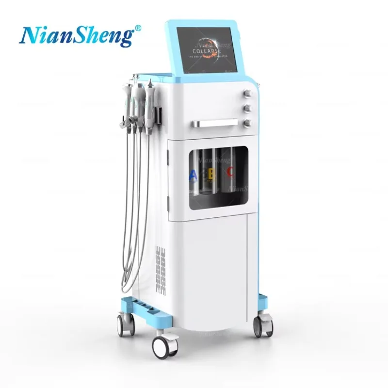 9 في 1 جهاز تجميل البشرة وتجديد شباب بشرة الوجه Hidrafacial بشكل عميق