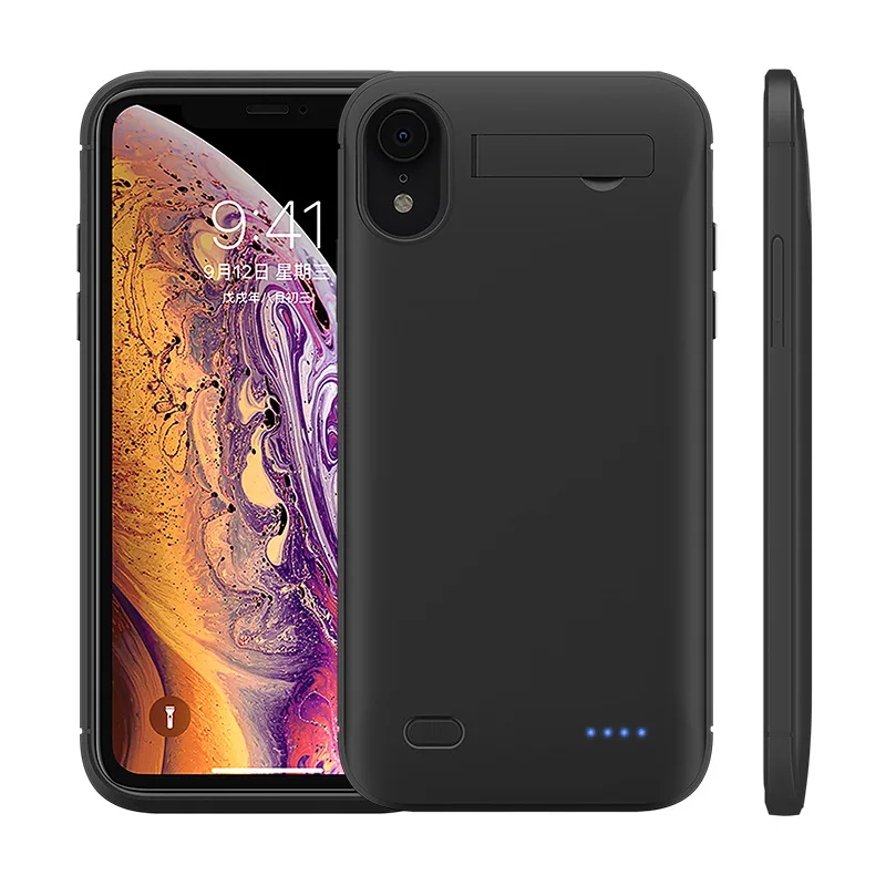 Capa ultrafina para carregador de bateria, para iphone 11 pro max 12 pro max 12 mini xs xr 6 6s 7 8 plus se 2020, capa de carregamento para banco de potência