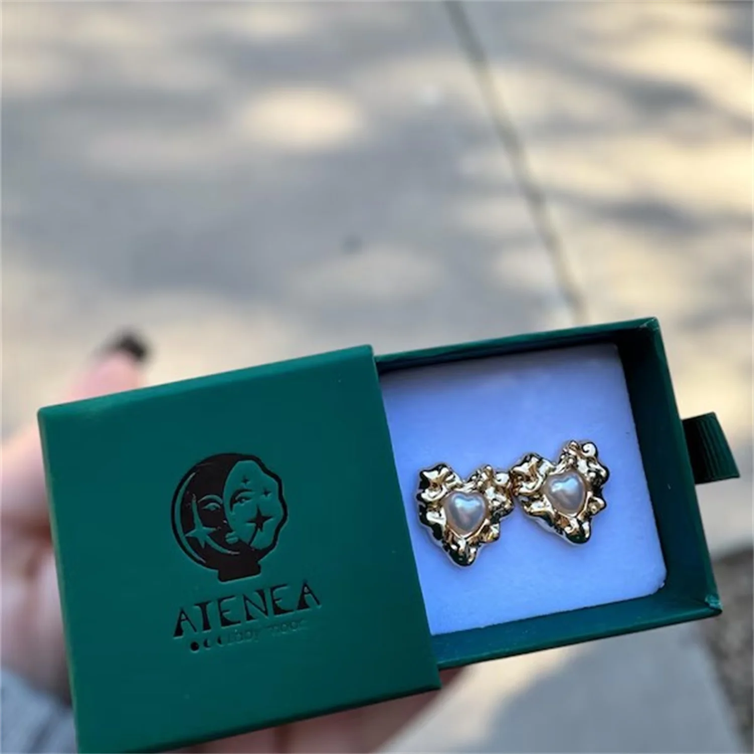 50pcs 9*9*3.5cm wholesale drawer box ring box with sponge custom personalized logo exquisite jewelry packaging jewelry bag neckl