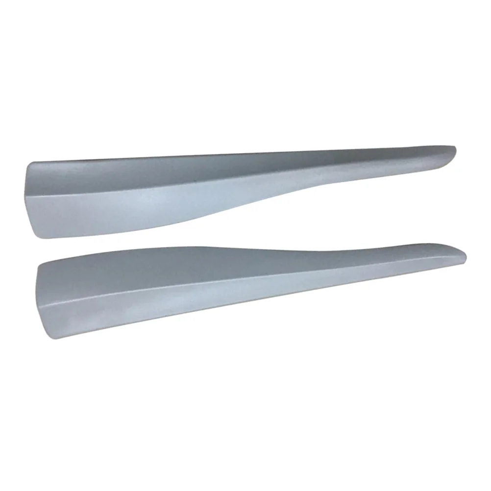 

2pcs Car Bumper Protector Anti Collision Strip Lip Spoiler Splitter Guard Durable PVC Double Sided Adhesive Front Rear Scratch
