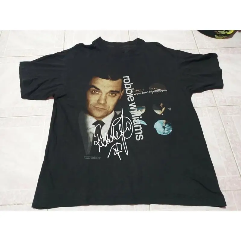 

Футболка I've Been Expecting You World Robbie Williams, черная, S 5XL