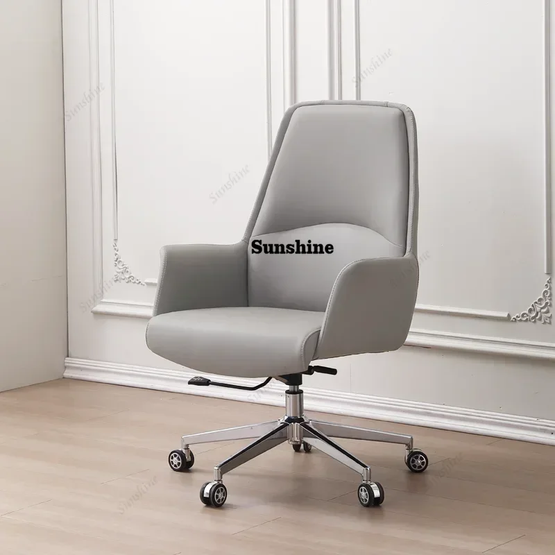 Silla de Oficina Moderna de Lujo con Reposabrazos, Silla Giratoria Cómoda, Sillas de Juego, Diseño de Computadora, Sillas Gamer, Muebles de Oficina YY