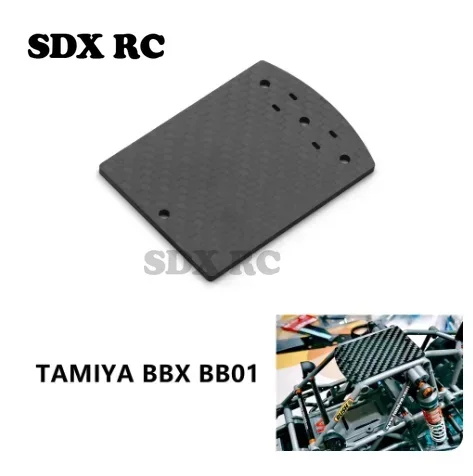 คาร์บอนไฟเบอร์หลังคาเกราะสําหรับ Tamiya BBX BB01 Tamiya BB-01 1/10 RC รถอะไหล่อัพเกรดอุปกรณ์เสริม