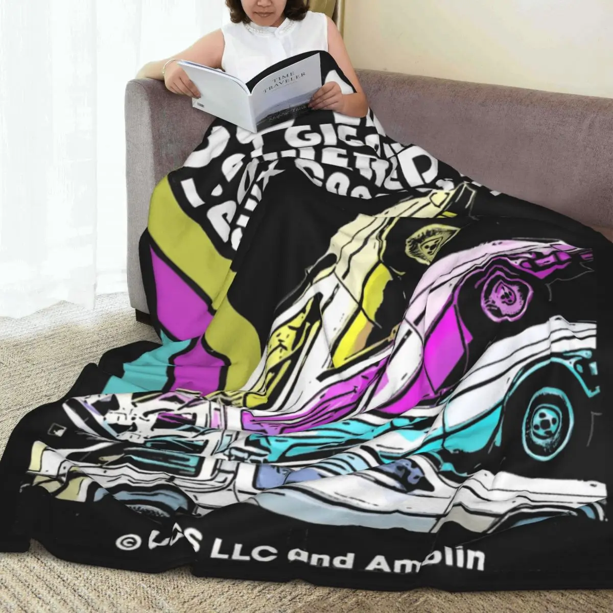 Back To The Future Warm Soft Blanket Travel Office Plush Bedding Throws Pattern Couch Chair Flannel Bedspread Sofa Bed Cover