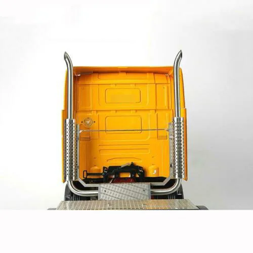 LESU 금속 배기구 배기 파이프 액세서리 1/14 RC Tamiyay R470 R620 원격 제어 장난감 트랙터 트레일러 트럭 TH14127