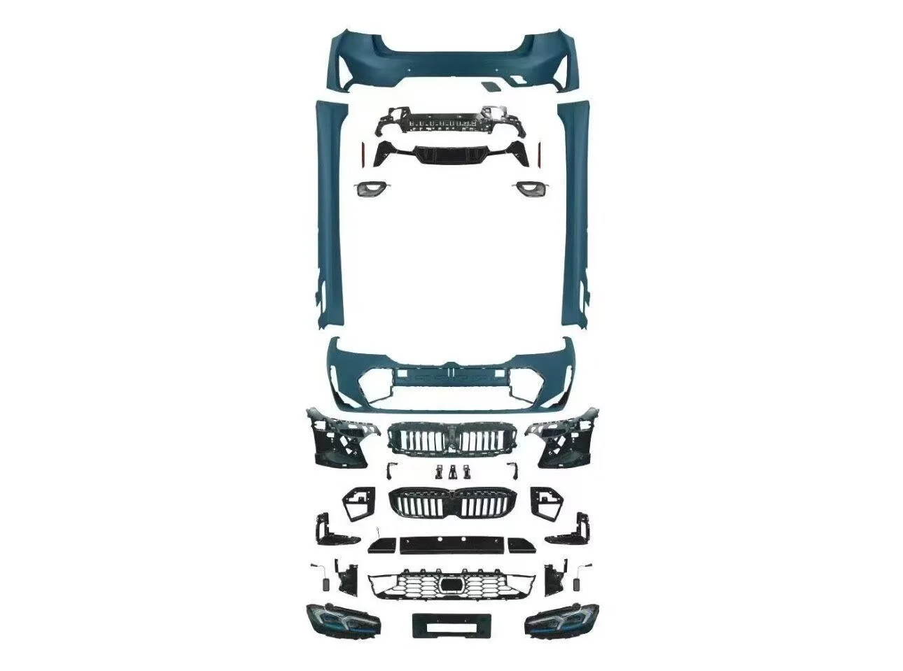 Full Custom Build With Old-to-new Body Kit ConversionFor 3 Series G20 G28 2019-2022 Upgrade To 2024 Facelift Full Body Kit
