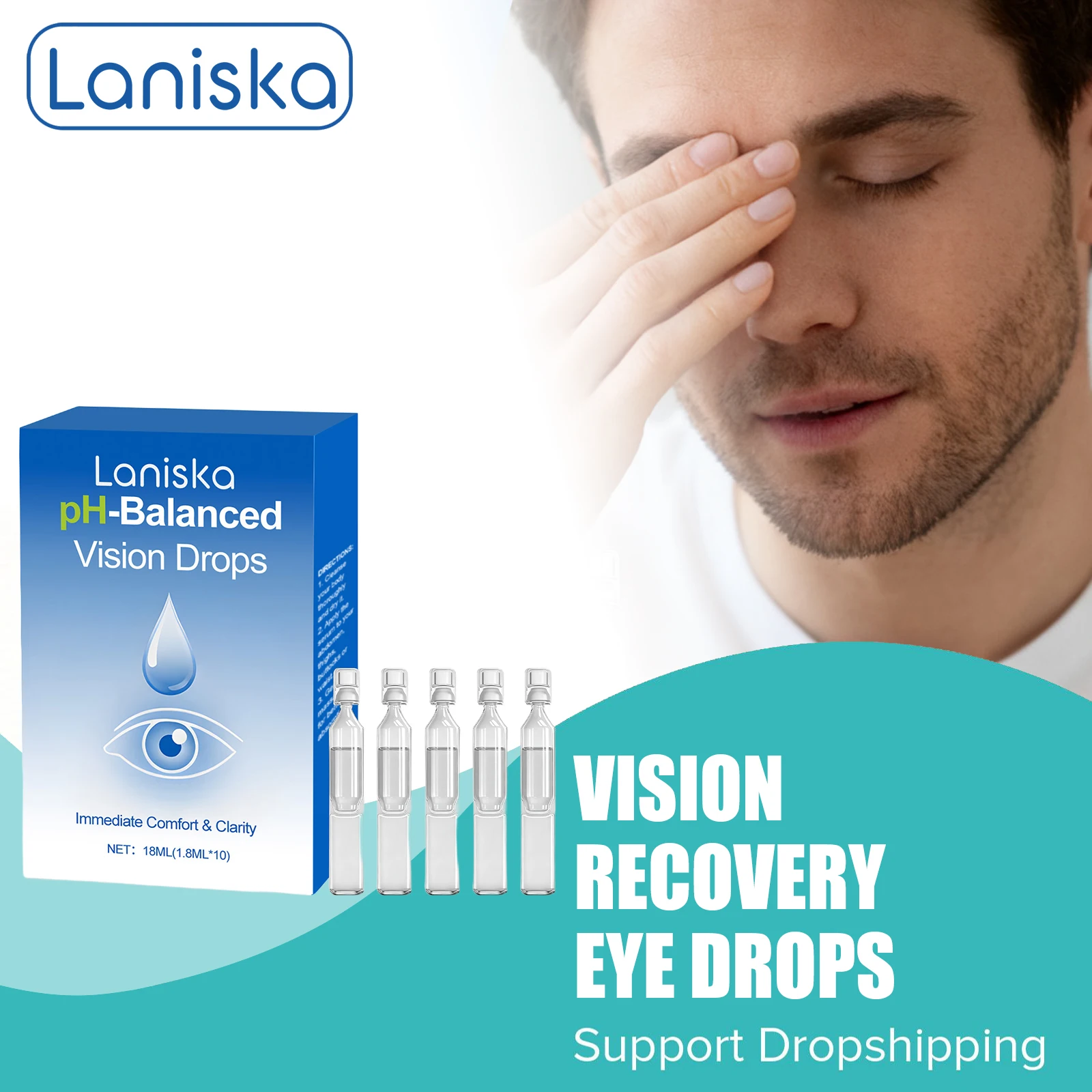 

Eyesight Improvement Eye Drops Relieve Eye Discomfort Fatigue Itchy Protect Vision Improve Myopia Relaxing Eye Cleansing Drops