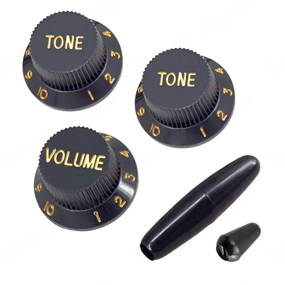 Upgrade Your For ST Electric Guitar with 3PCS Premium Knobs VOLUME+2TONE Control Multiple Colors Guitar Arms Bar Knob