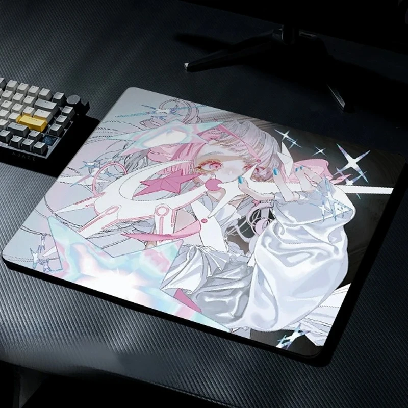 High Aesthetic Creative Anime Female Character Mouse Pad - Extra Large XXL Personalized Creative Mat for Office and Study Desk