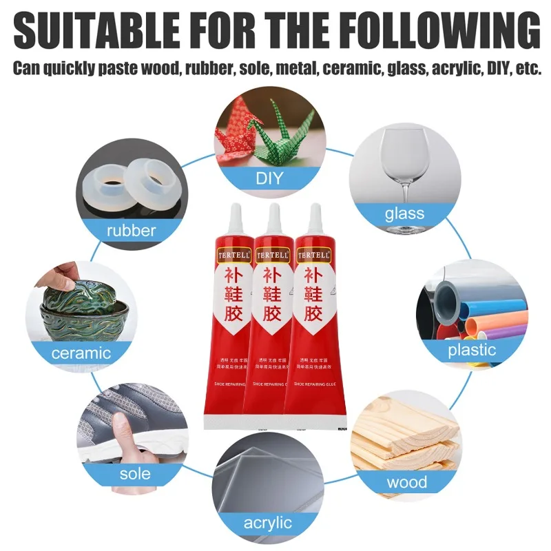 Strong Shoe-Repairing Adhesive Shoemaker Universal Waterproof Strong Shoe Adhesive Shoemaker Professional Sneakers Repair Glue