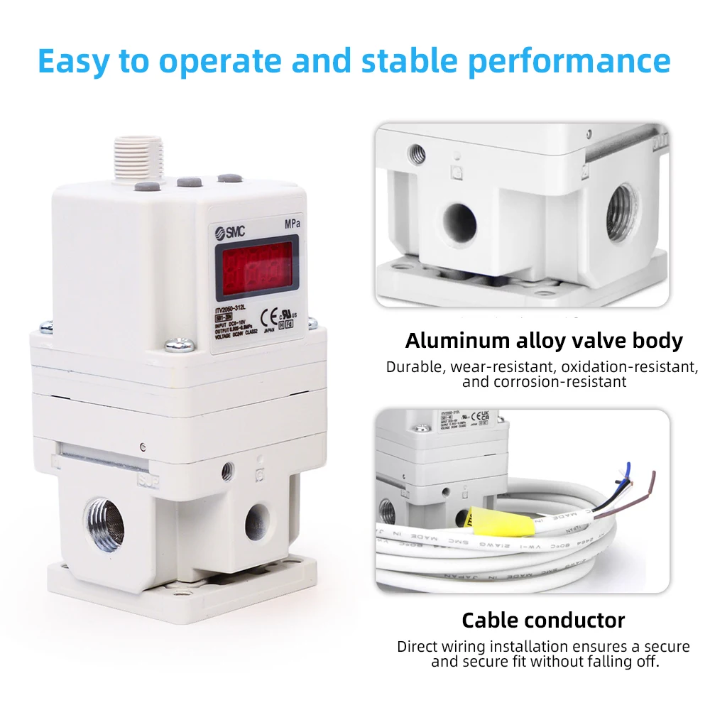 Proportional Valve ITV2050 Series 312L 313L ITV1050 3050 312L Electro-Pneumatic Pressure Regulator for Laser Cutting Machine