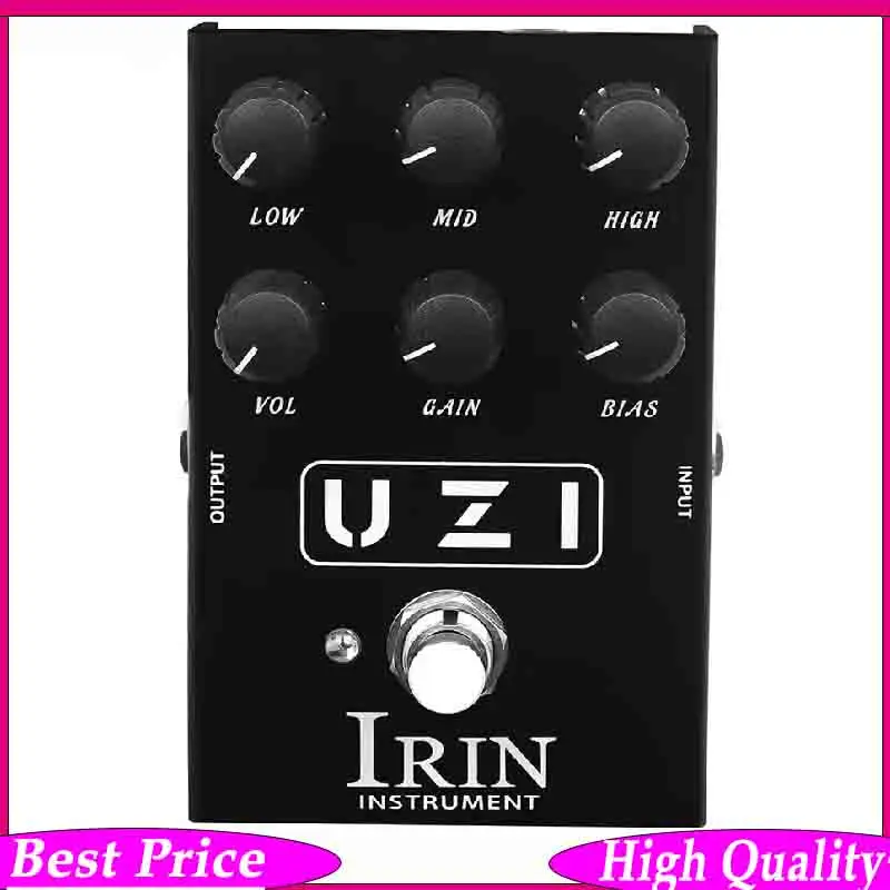 

Гитарная педаль эффектов UZI Triple-Threat Distortion – для хэви-метала, с британским и американским звучанием. | Хай-гейн-трэш, рок и хардкор