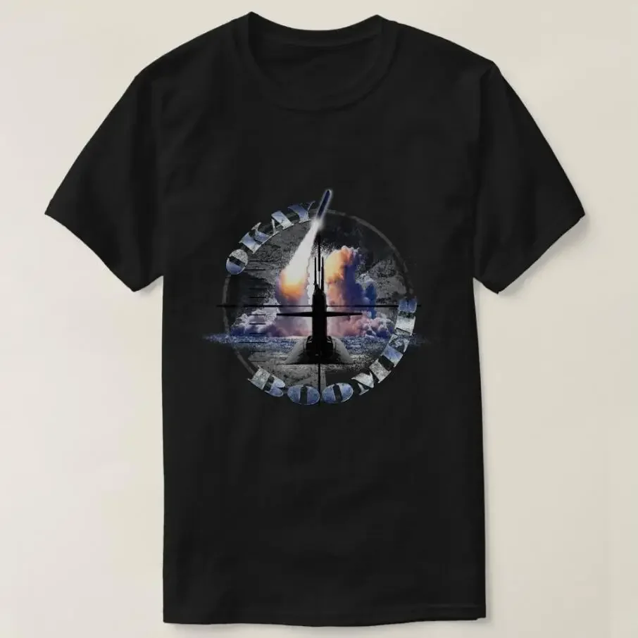 OKAY BOOMER  Naval  Nuclear Sub Force Men T-Shirt Short Sleeve Casual 100% Cotton O-Neck Summer TShirt