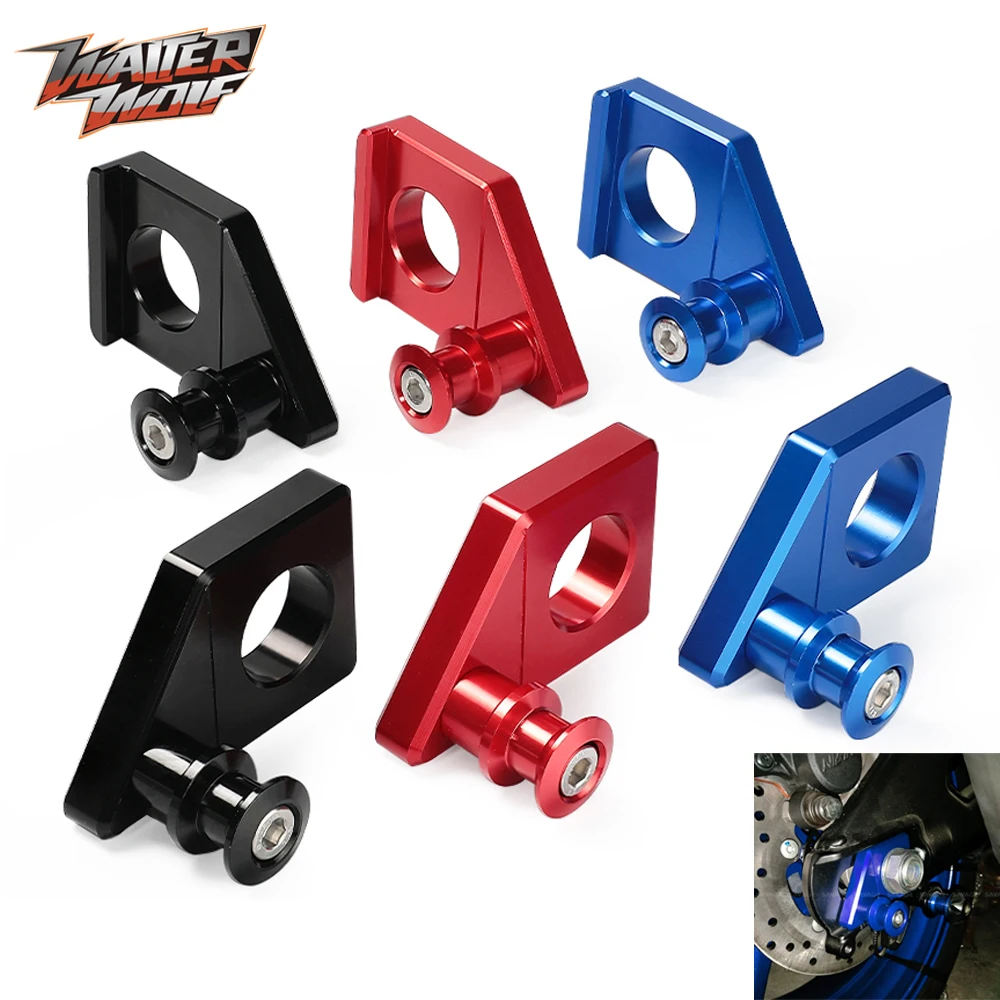 Swingarm Spools For YAMAHA FZ8 MT 10 FZ10 FZ1 TMAX 530 560 YZF R1 Motorcycle Accessories Stand Screw Chain Adjuster Slider