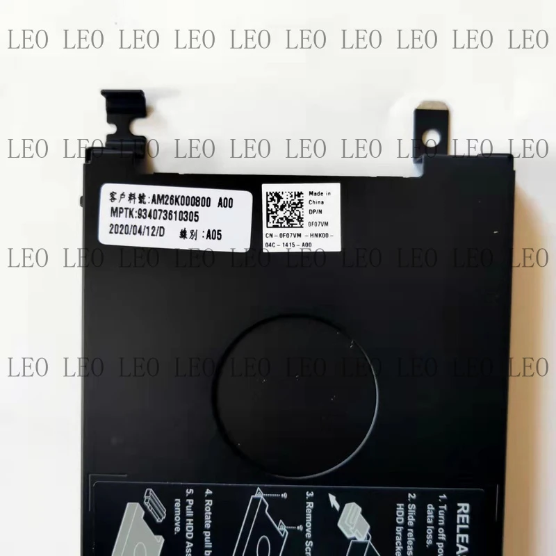 SS  0F07VM For Dell Precision 7730 7740 M.2 NVEM to SATA 2.5 Board Hard Rack Bracket