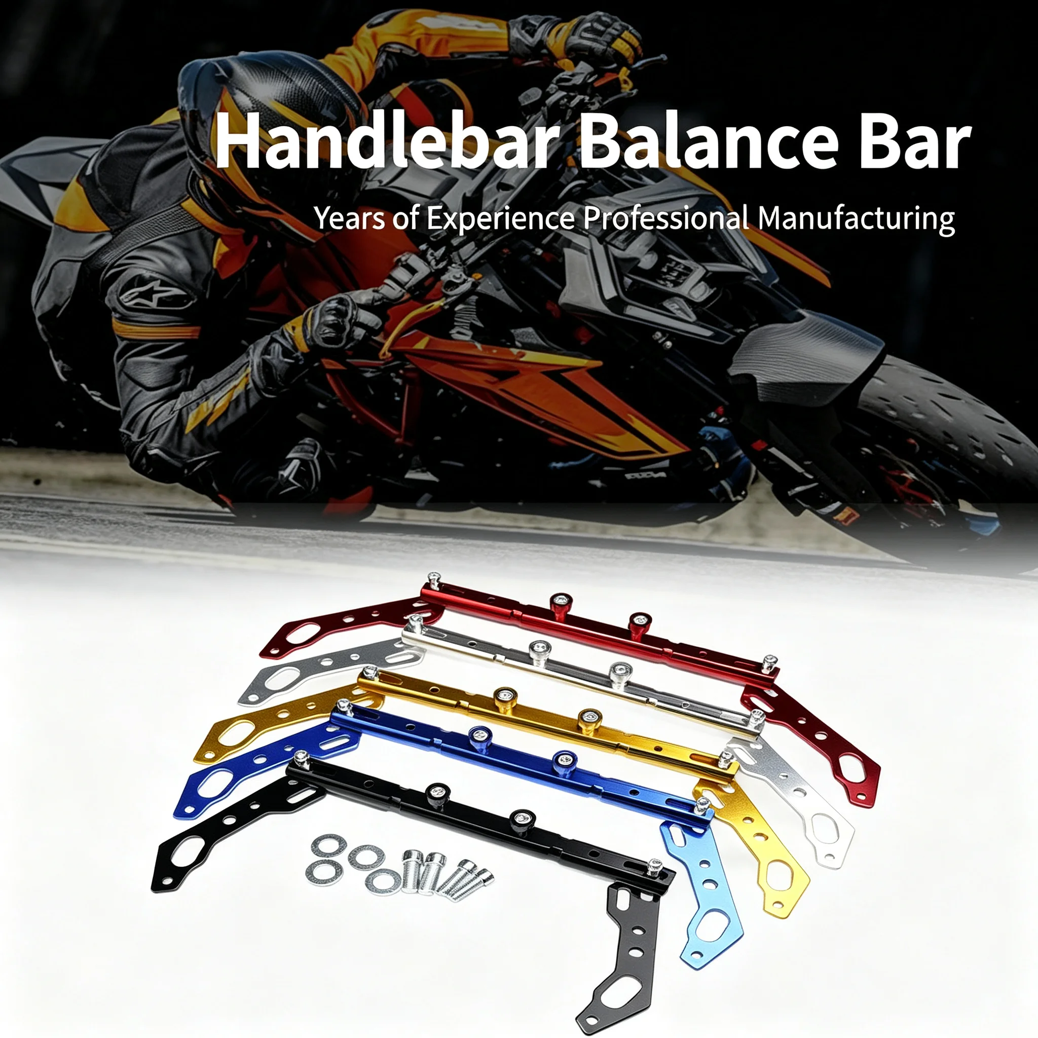 For KYMCO XCITING 250 300 400 400S 500 K-XCT 300 NIKITA 200 300 CNC Aluminum Motorcycle Mutifunctional Cross Bar Balance bar