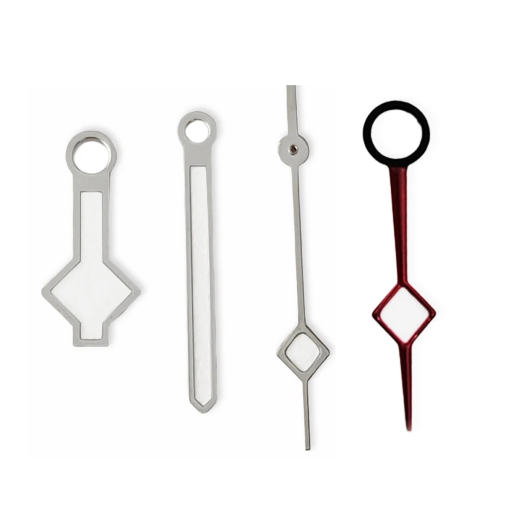 นาฬิกามือ NH34พื้นผิวสีเขียวส่องสว่าง NH34A การเคลื่อนไหวอัตโนมัติชิ้นส่วนนาฬิกาอุปกรณ์เสริม