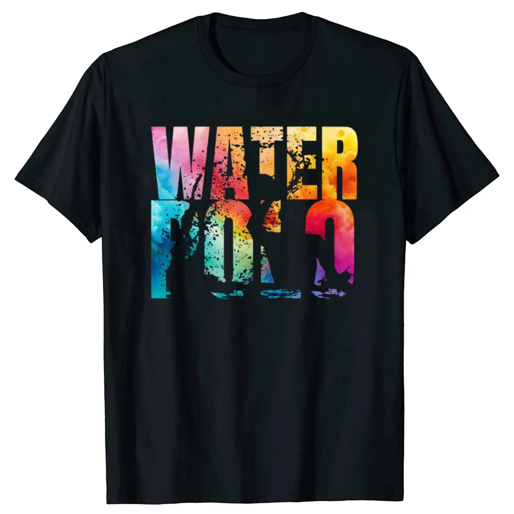 Funny Water Polo Waterpolo Graphic T-shirts Men Women's Fashion Casual Tshirt 100% Cotton Loose Oversized Sports T Shirt