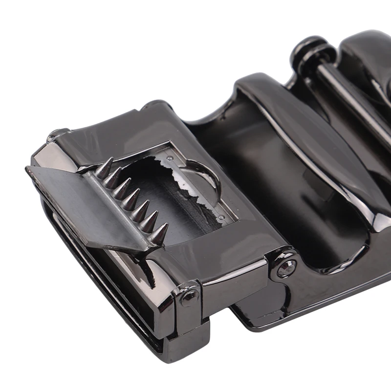 Fibbia per cintura da uomo da 35mm cintura di design di qualità di lusso automatica teste di fibbia per cintura in metallo Casual da uomo