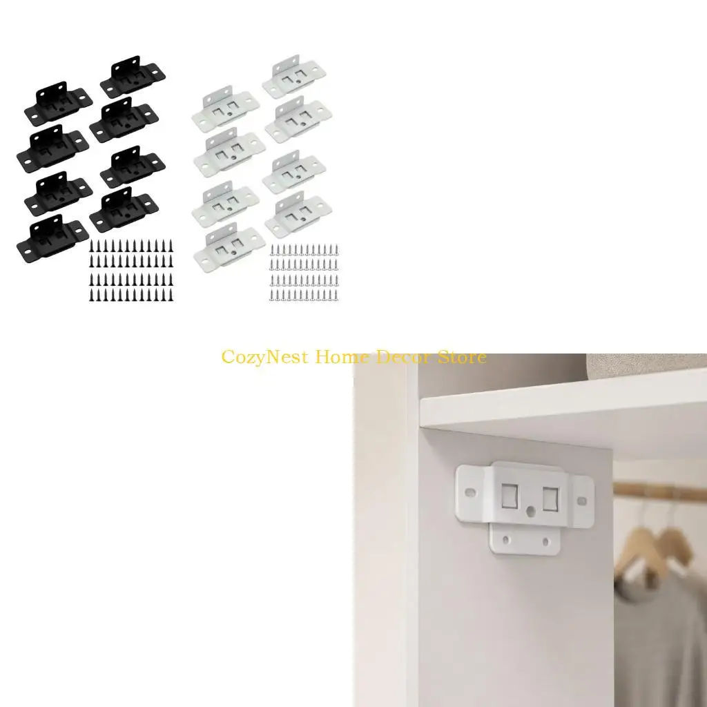 92MF Split locking shelf support hardware for cabinet Furniture Shelf Repair Bracket