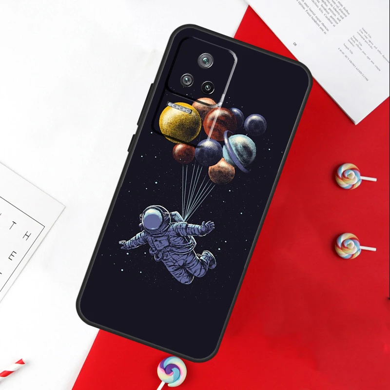 Space Planets Solar System Case For Xiaomi 13 12 Lite 12X 11T 12T Pro Cover For POCO F5 X5 X3 Pro X4 F4 GT F3 C40 M5s