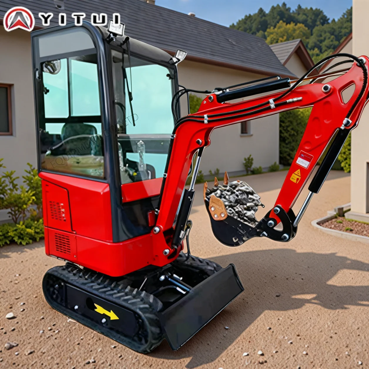 تخصيص اليورو 5/CE/EPA حفارة صغيرة 2 طن موثوقة محرك كوبوتا حفار مدمج للمنزل لتقوم بها بنفسك وتجديد الحديقة