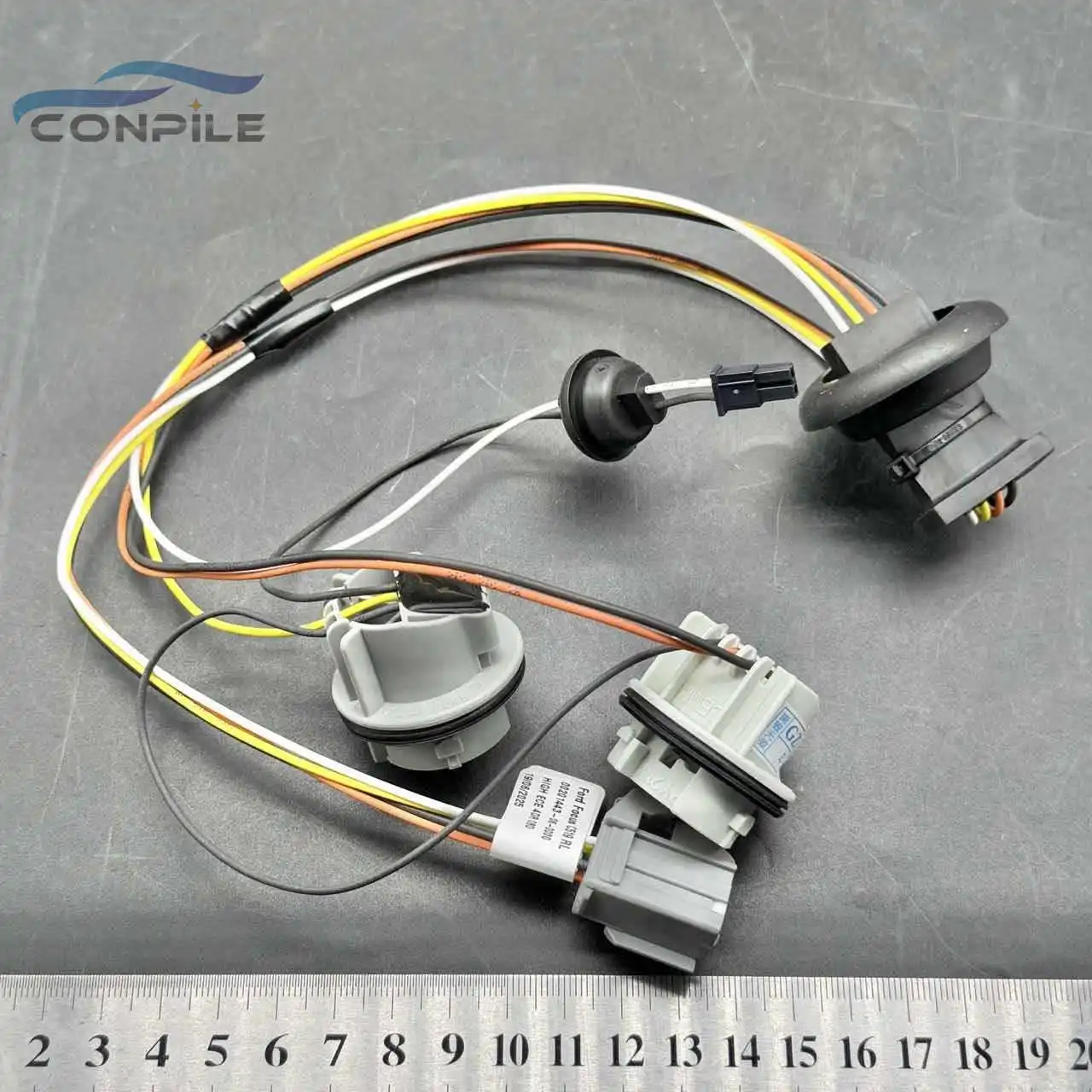 1pc for FORD Focus 2019-2022 High-end LED Rear Tail Light Harness Connection Plug Assembly
