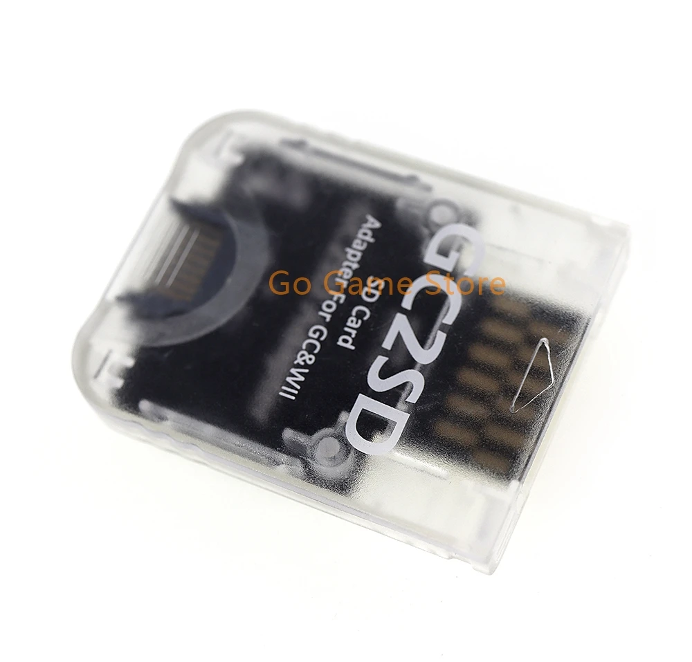 20pcs For NGC WII Universal Card Reader Nintendo GameCube Wii GC2SD TF Card Reader Memory Card Adapter For NGC Wii Game Console