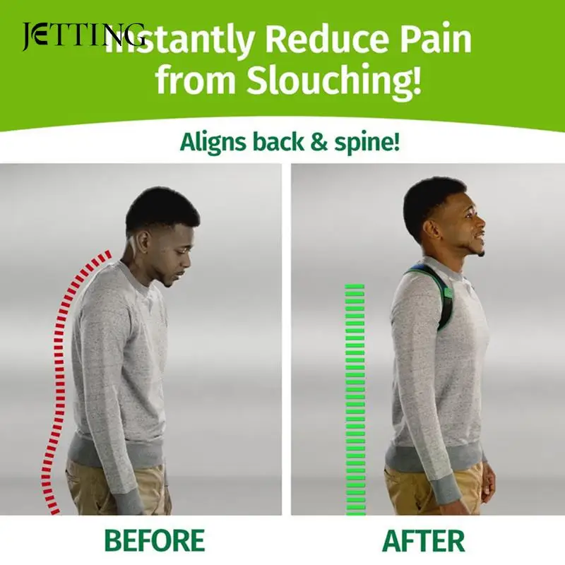 8 Shaped Posture Corrector For Kids Adults Adjustable Upper Back Brace Support For Neck Back Shoulder Spine