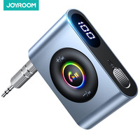 Joyroom 5.3 Car Adapter Handfree Adaptador Bluetooth Wireless Magnetic Audio Receiver MP3 Player LED 3.5mm AUX Radio Modulator