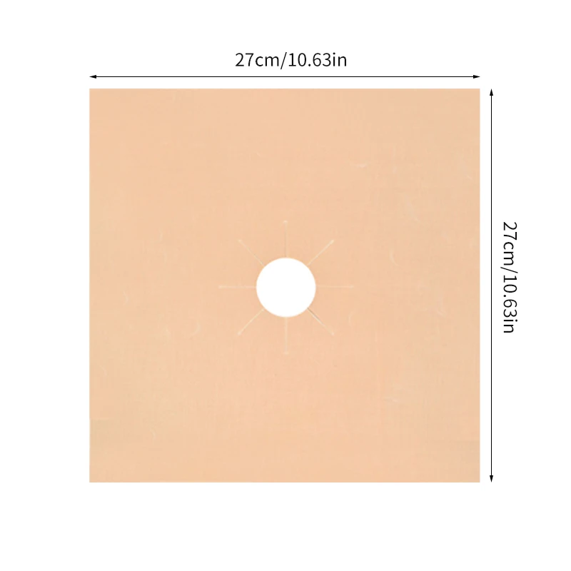 Gas Stove Protective Cover Square Easy to Clean Grease Resistant Gas Stove Cleaning Protection Pad