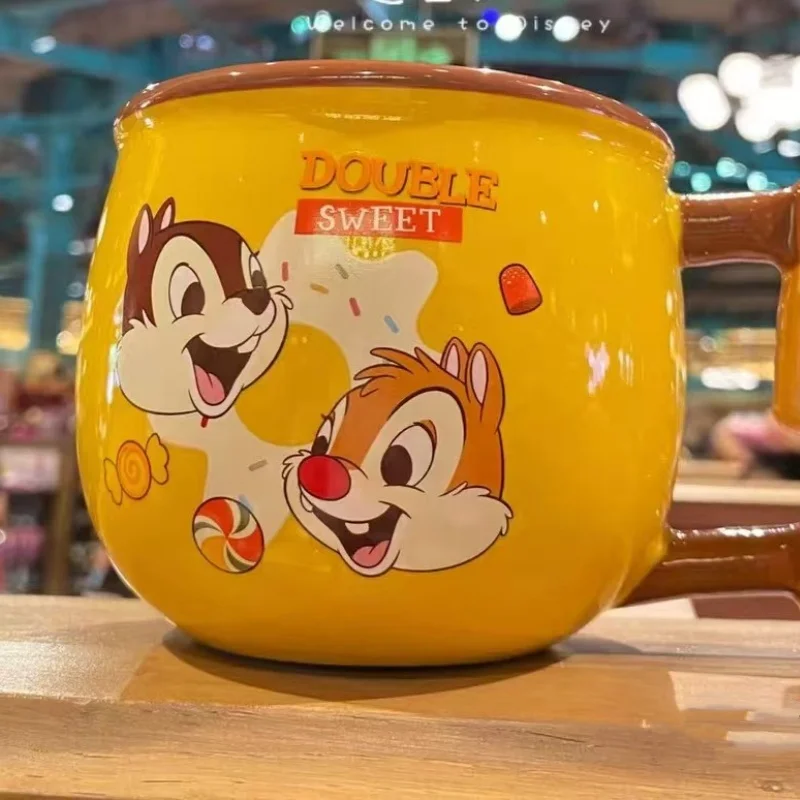 Shanghai Disneyland Private Pluto Chip 'n' Dale Squirrel Mug, Coffee Cup - Perfect for a Child's Birthday Gift or Souvenir