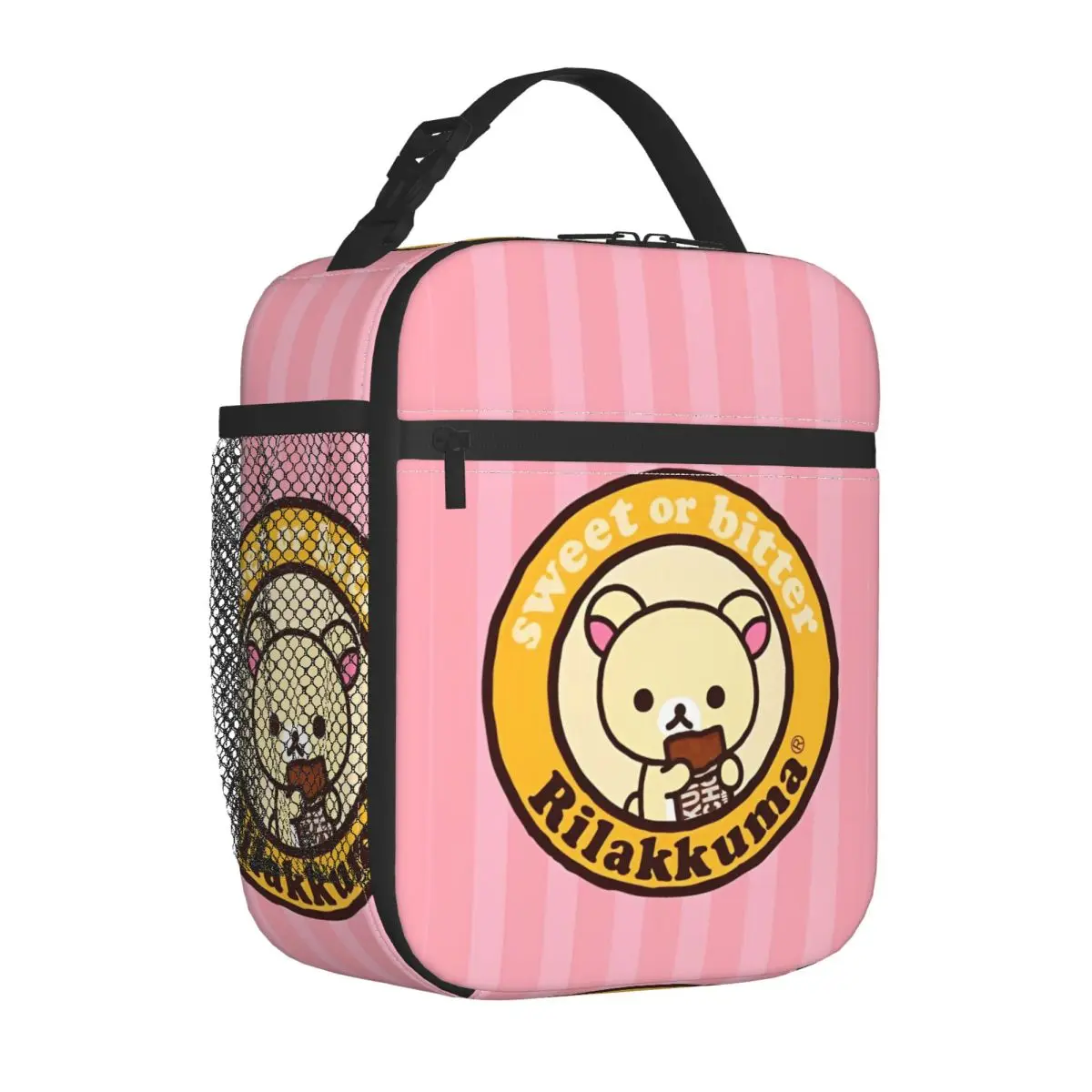 

Rilakkuma Sweet или Bitter Изолированные сумки для обеда Многоразовая термосумка Контейнер для еды, большая сумка-тоут, ланч-бокс для девочек и мальчиков, пляжные путешествия